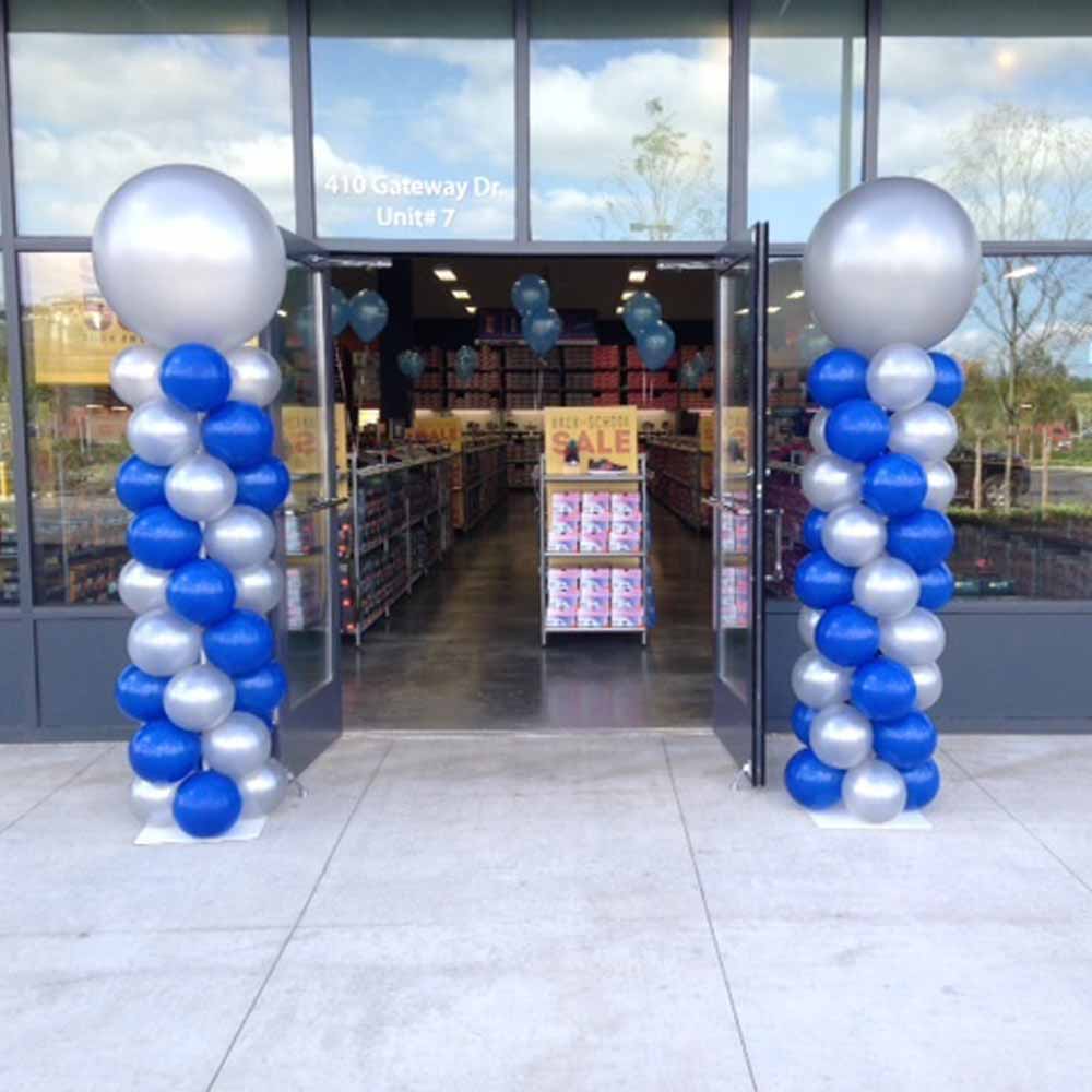 Balloon Column with 36” Latex Topper - Nationwide Balloons