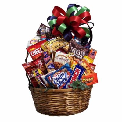 Junk Food Basket - Nationwide Balloons